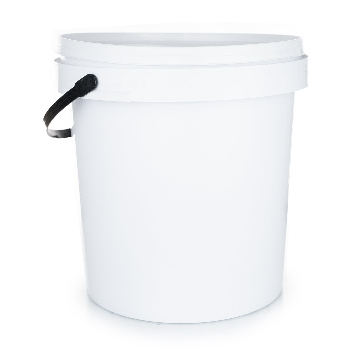 5Kg White Empty Bucket