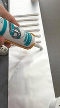 M812-Highly flexible pure acrylic 49-51% solids.